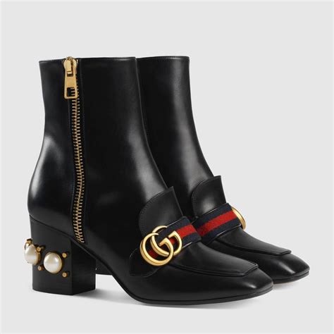 gucci bloom 200ml boots|gucci heeled ankle boots.